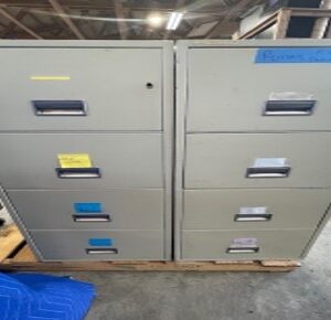 #76 Fire-Proof File Cabinet